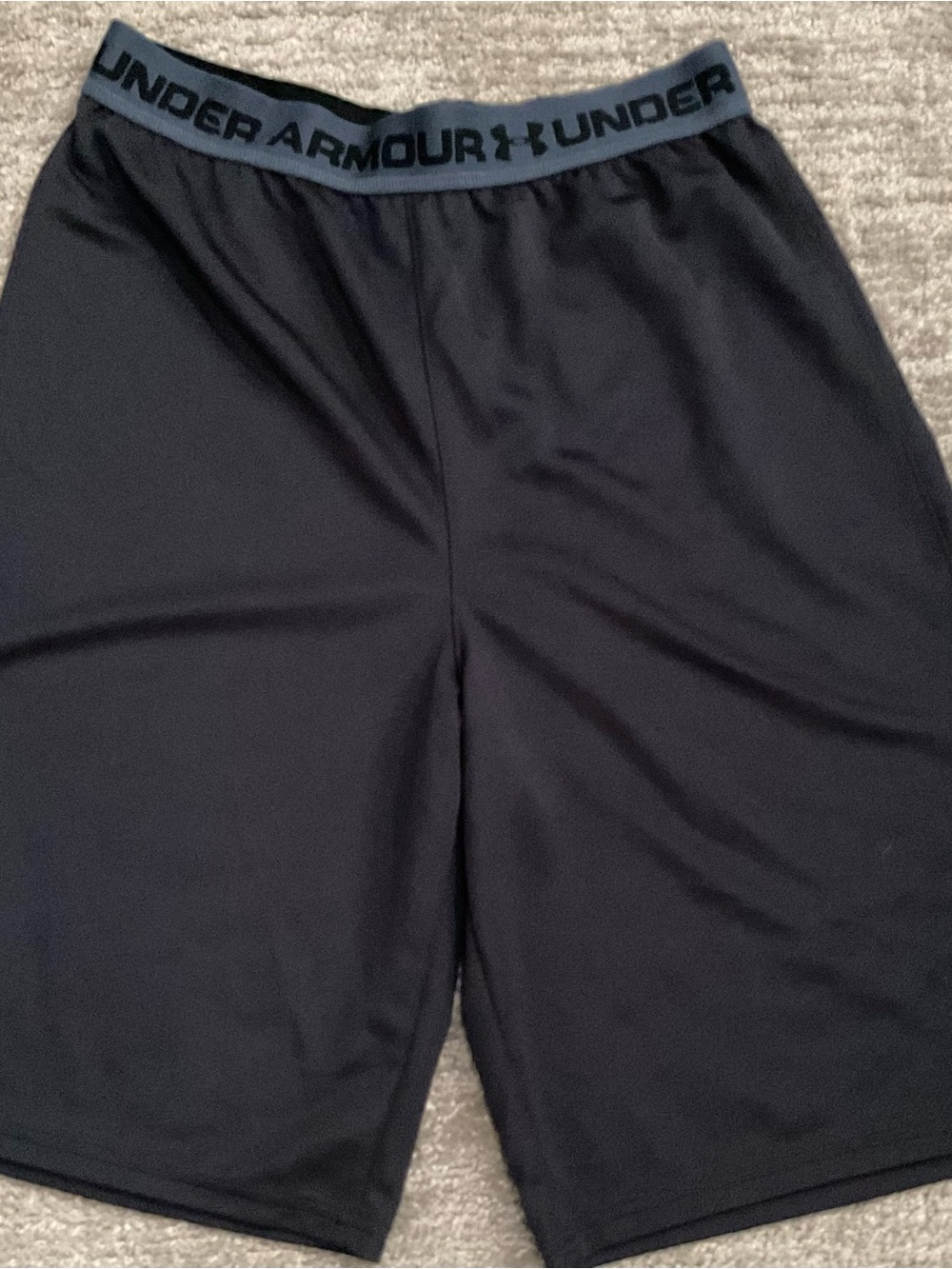 Under Armour Black Boys' Athletic Training Shorts NWOT